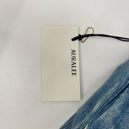 AURALEE オーラリー SELVEDGE FADED LIGHT DENIM WIDE PANTS ボトムス