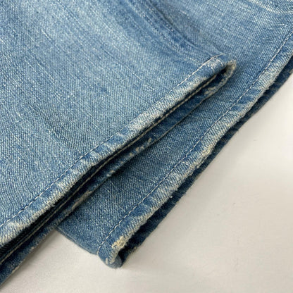 AURALEE オーラリー SELVEDGE FADED LIGHT DENIM WIDE PANTS ボトムス