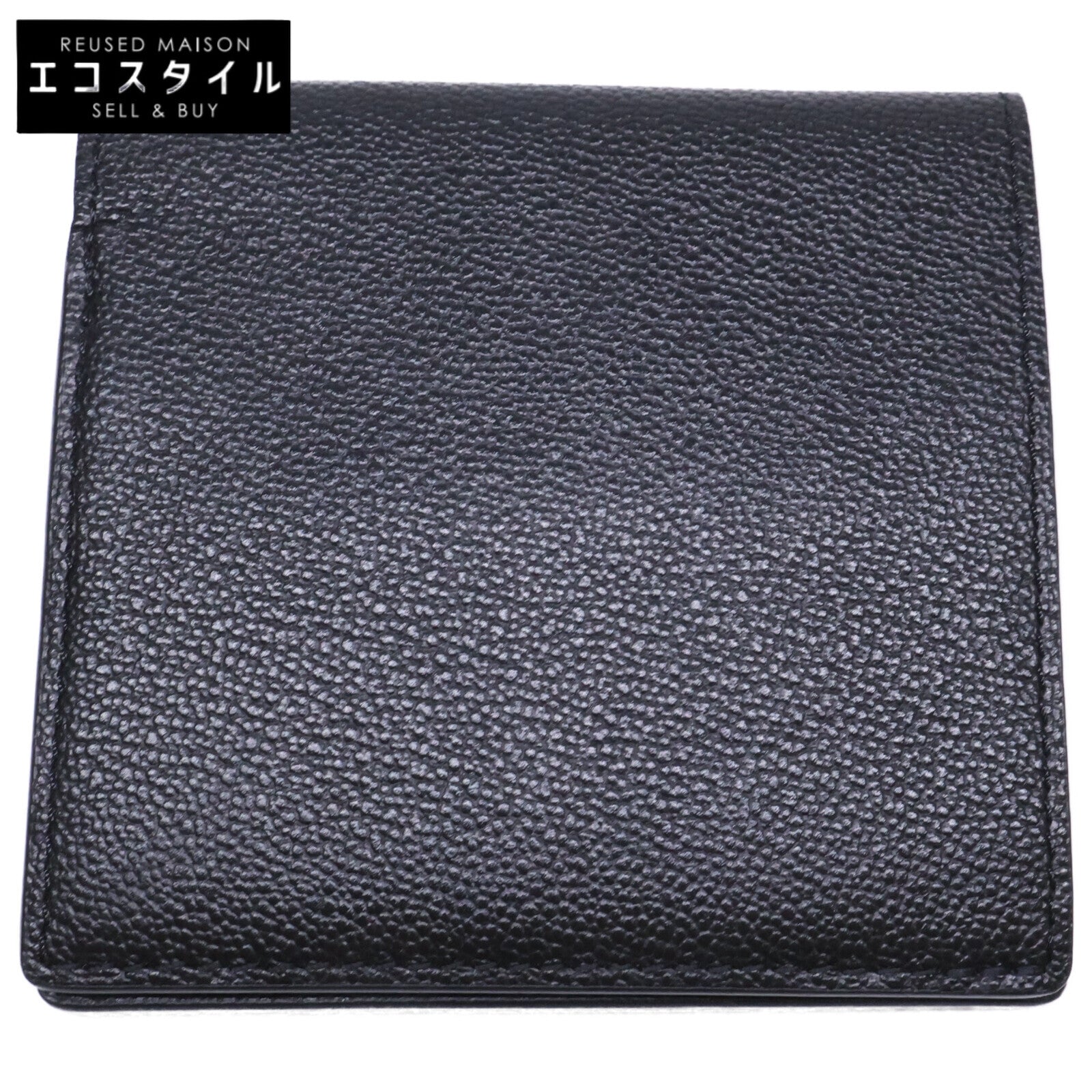 DELVAUX デルヴォー 【美品】AB0530AAU099ZPA Livre Wallet Mini Rodeo Calf リヴレ ウォレット 二つ折り財布（小銭入れなし）