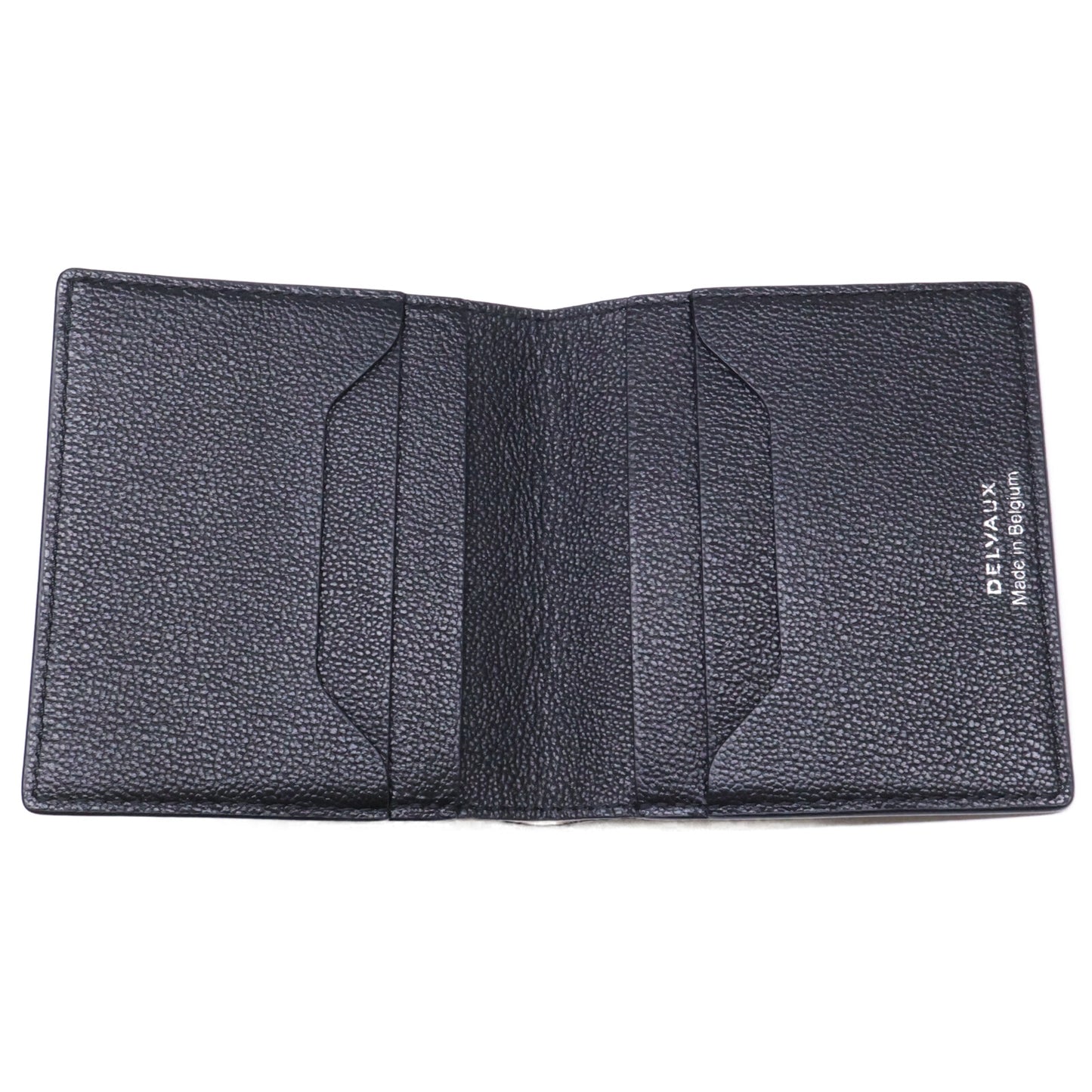 DELVAUX デルヴォー 【美品】AB0530AAU099ZPA Livre Wallet Mini Rodeo Calf リヴレ ウォレット 二つ折り財布（小銭入れなし）