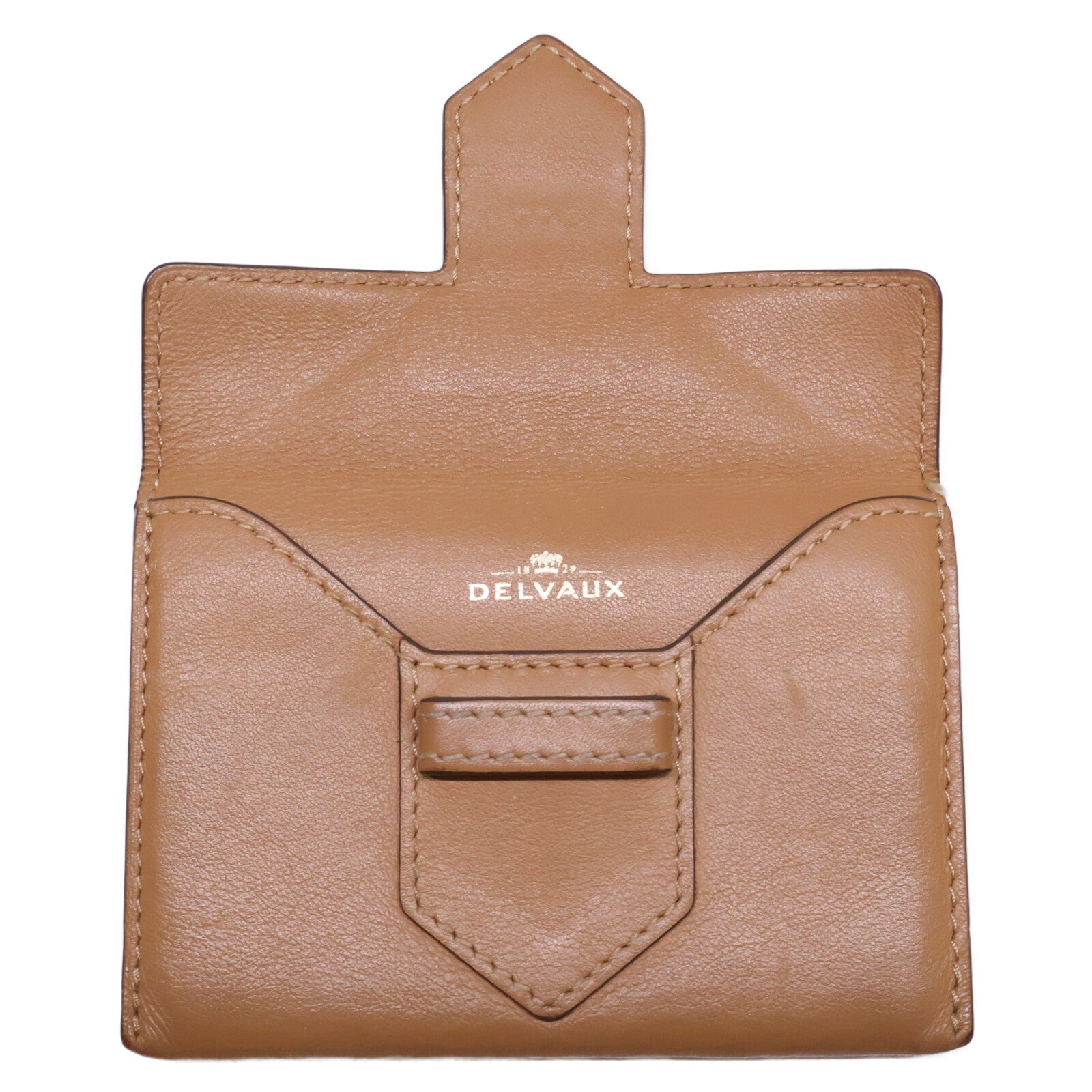 DELVAUX デルヴォー Presse Visite プレッセ ヴィジット レザー フラップ カードケース