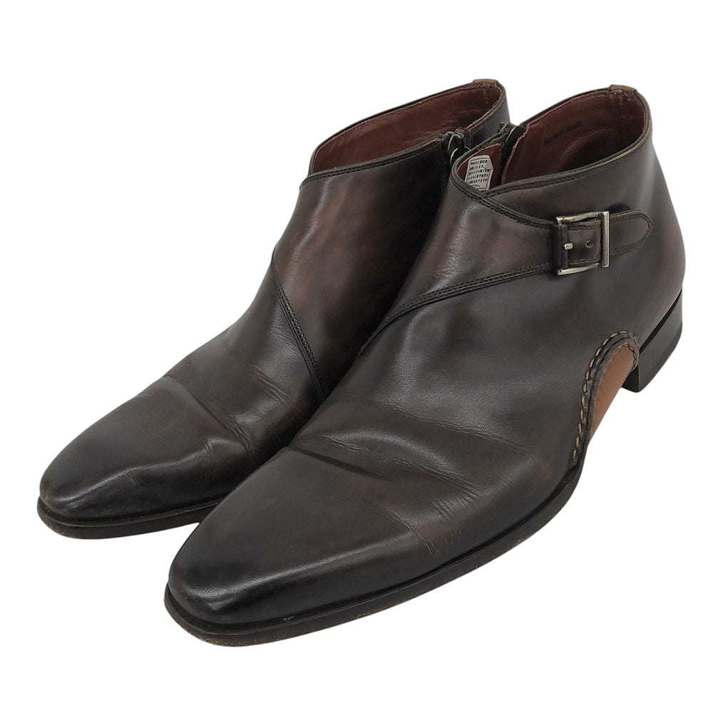 MAGNANNI マグナーニ オパンケ製法 サイドジップブーツ シューズ レディース ブラウン 38 16626 シューズ