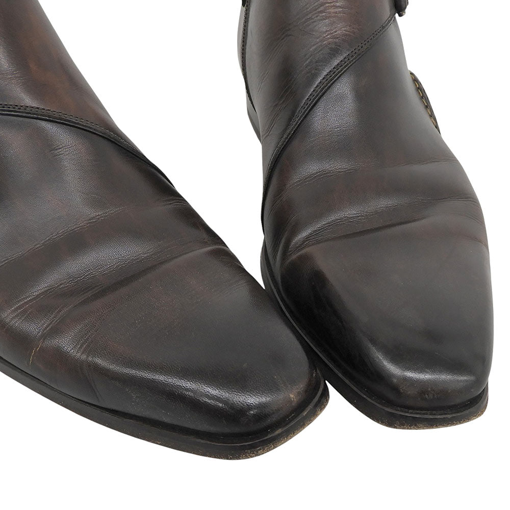 MAGNANNI マグナーニ オパンケ製法 サイドジップブーツ シューズ レディース ブラウン 38 16626 シューズ