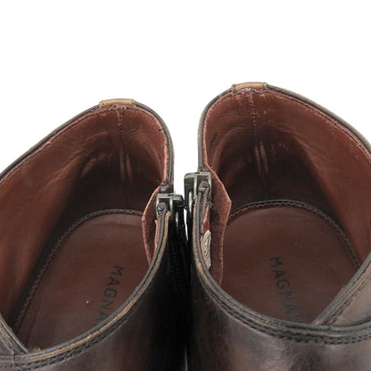MAGNANNI マグナーニ オパンケ製法 サイドジップブーツ シューズ レディース ブラウン 38 16626 シューズ