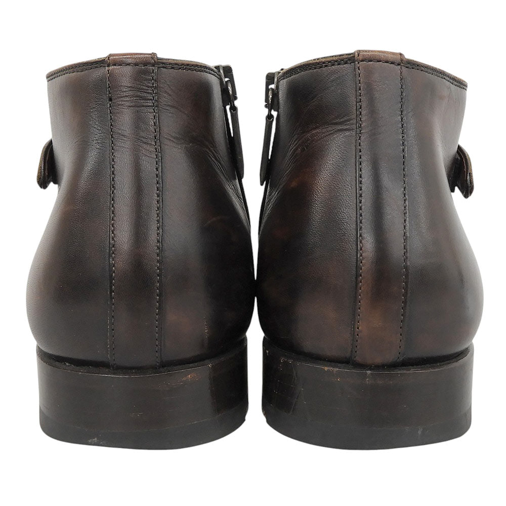 MAGNANNI マグナーニ オパンケ製法 サイドジップブーツ シューズ レディース ブラウン 38 16626 シューズ