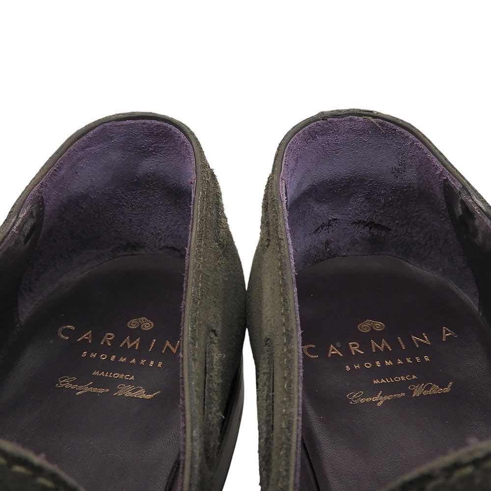 CARMINA カルミナ タッセルローファー シューズ メンズ カーキグリーン 6 シューズ