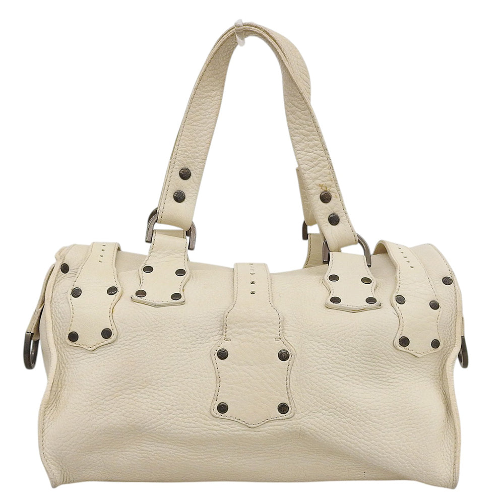 MULBERRY マルベリー ロクサンヌ ハンドバッグ レディース ホワイト ハンドバッグ
