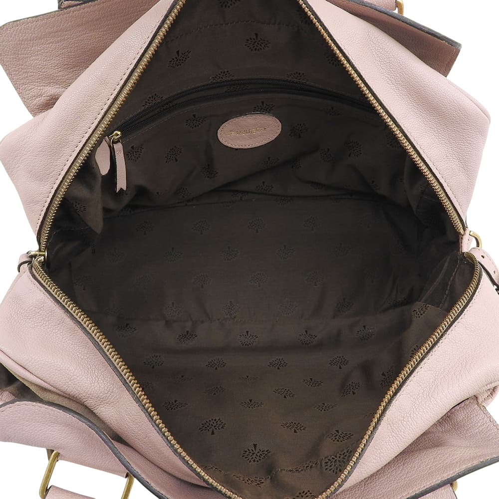 MULBERRY マルベリー メイベル レザー ハンドバッグ レディース ピンク ハンドバッグ