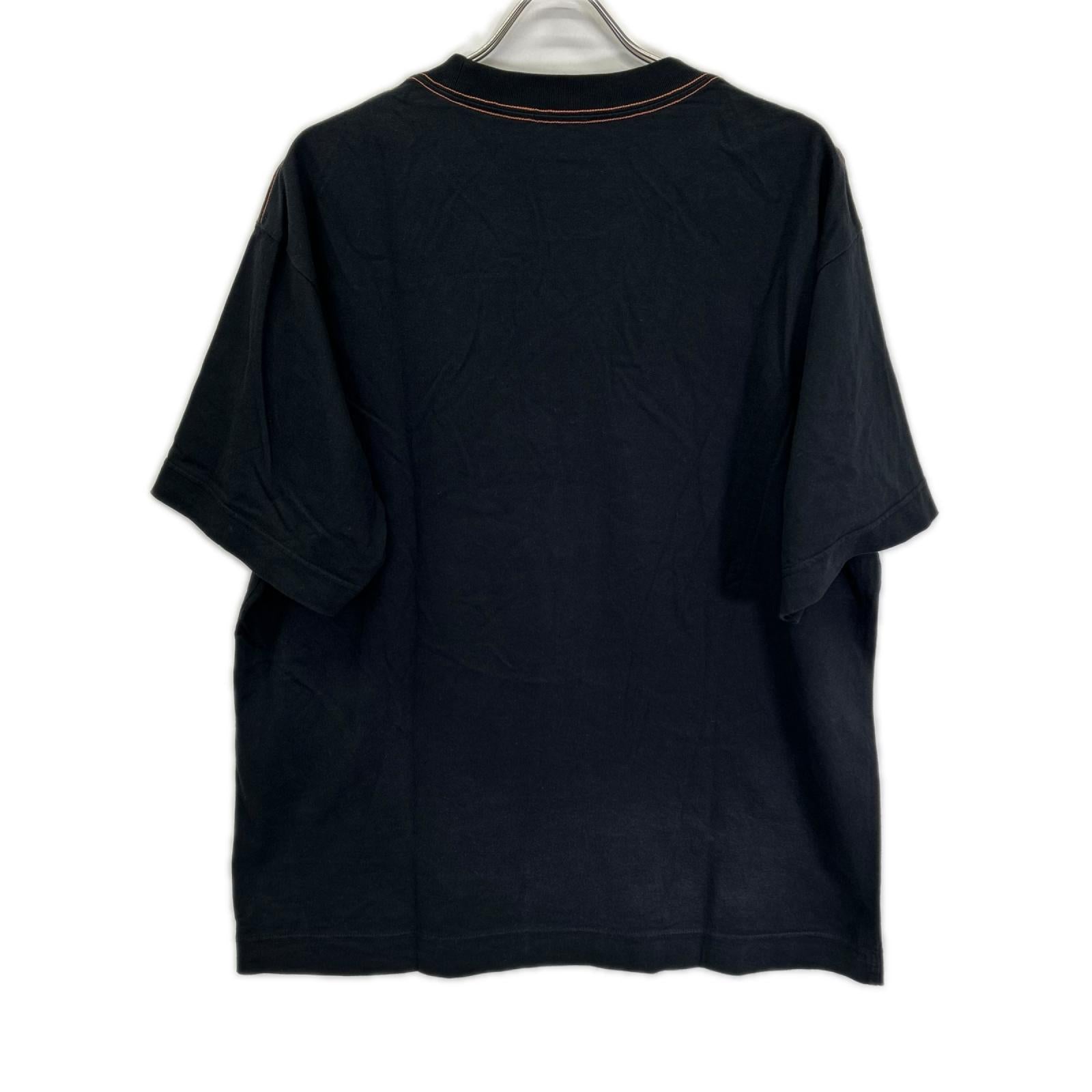 and wander アンドワンダー ×ROA 574‐6184517 ROA ブラック Tシャツ トップス