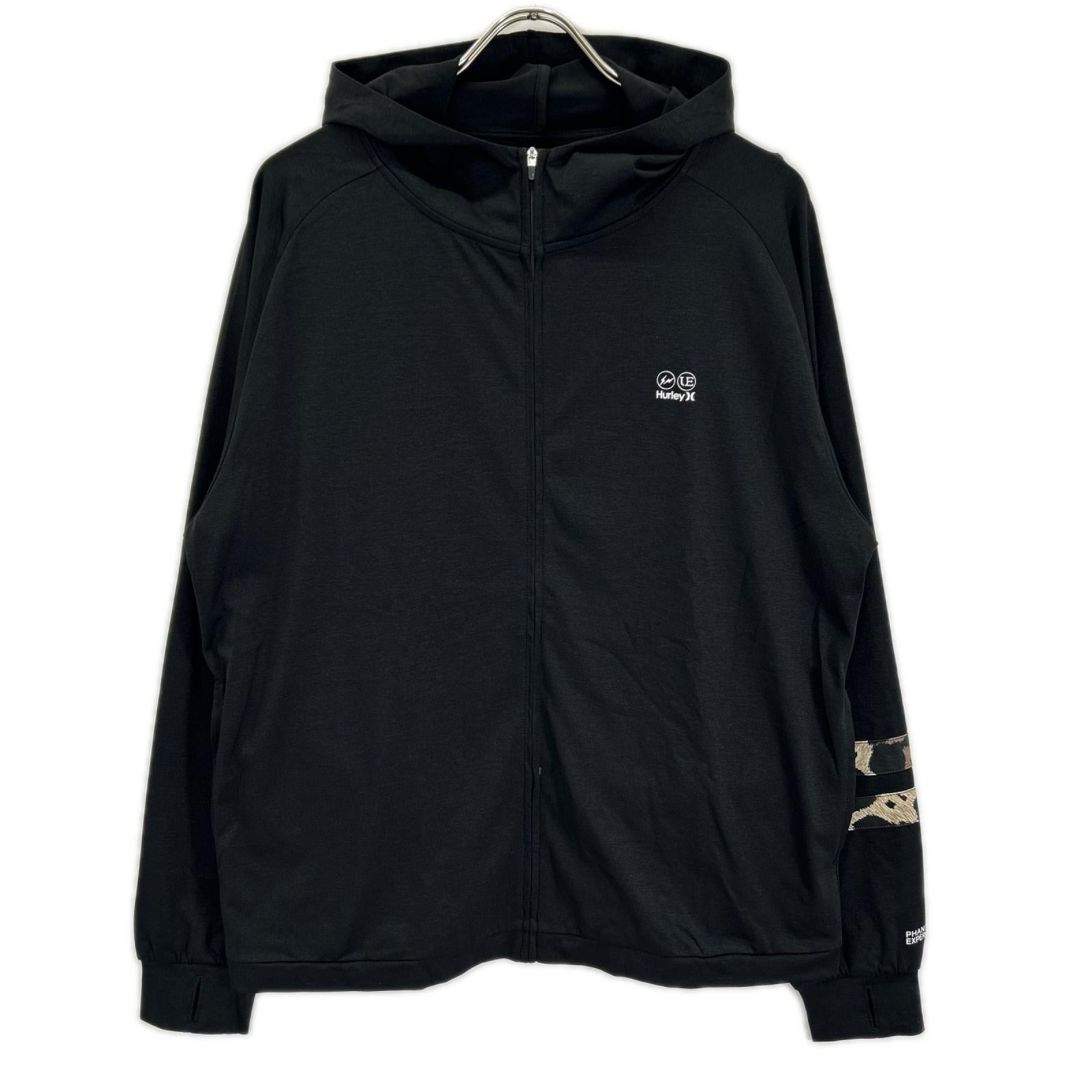 uniform experiment ユニフォームエクスペリメント ×ハーレー 26SS ラッシュブロックパーティー ブラック ジップフーディー トップス