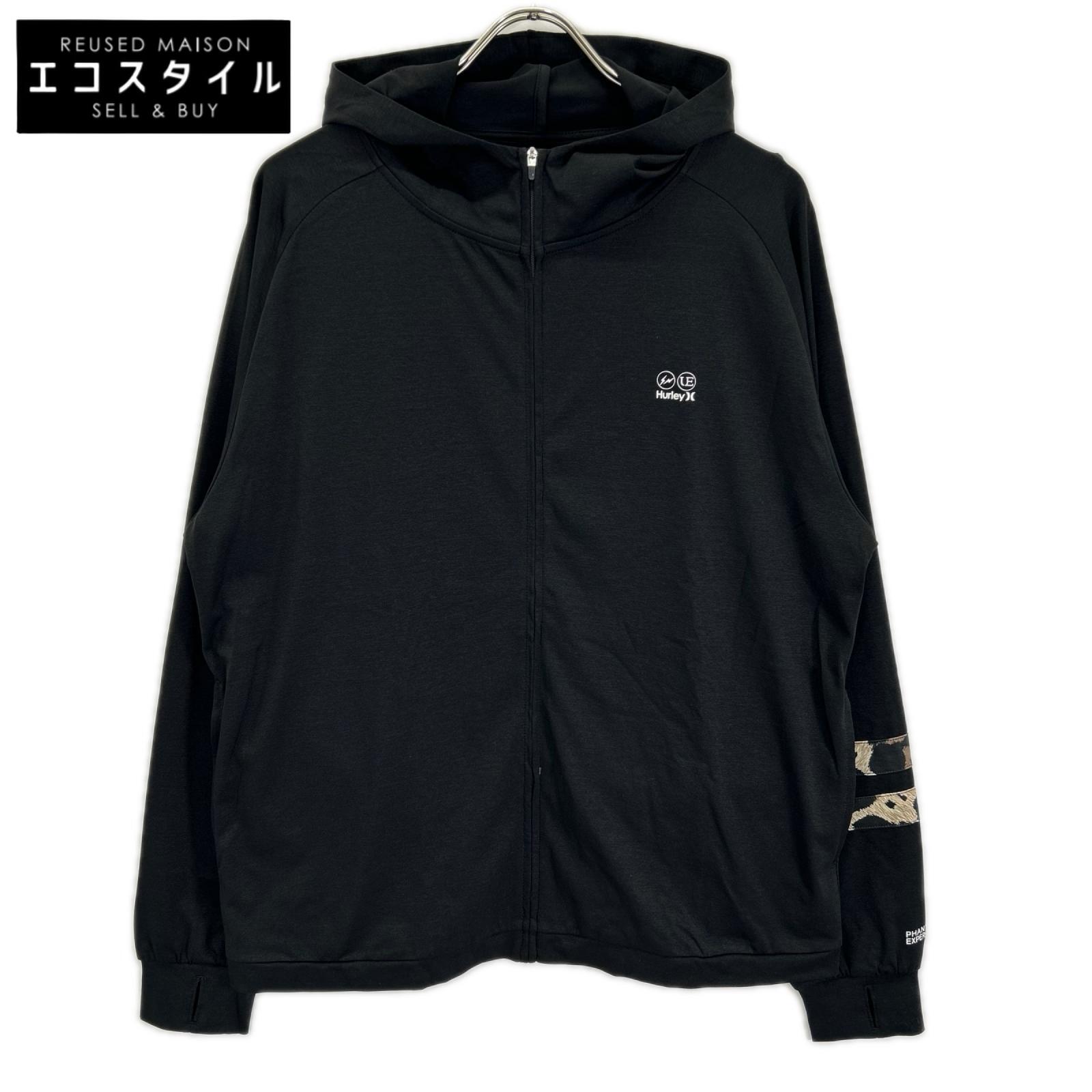 uniform experiment ユニフォームエクスペリメント ×ハーレー 26SS ラッシュブロックパーティー ブラック ジップフーディー トップス
