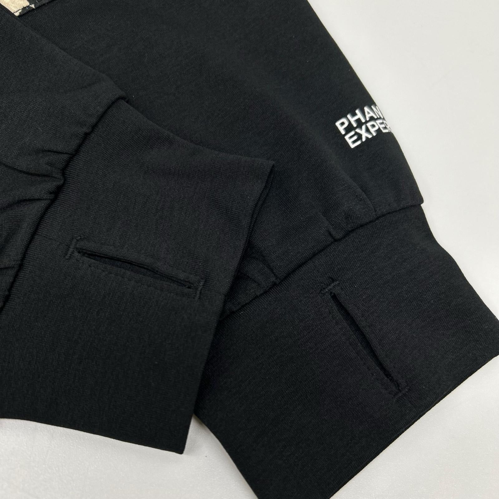 uniform experiment ユニフォームエクスペリメント ×ハーレー 26SS ラッシュブロックパーティー ブラック ジップフーディー トップス