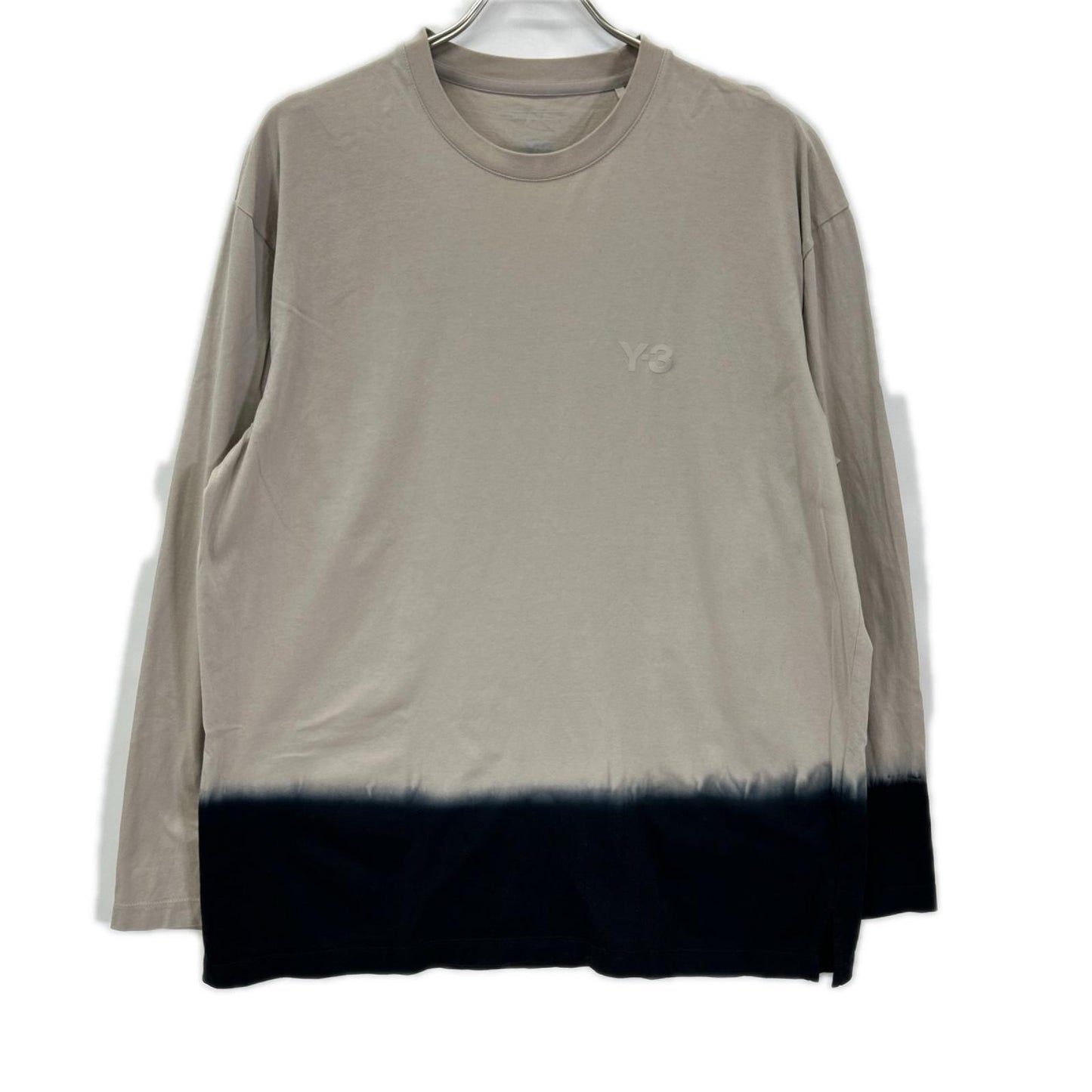 Y-3 ワイスリー 25年製 KQ9781 DIPPED LONG SLEEVE TEE トップス