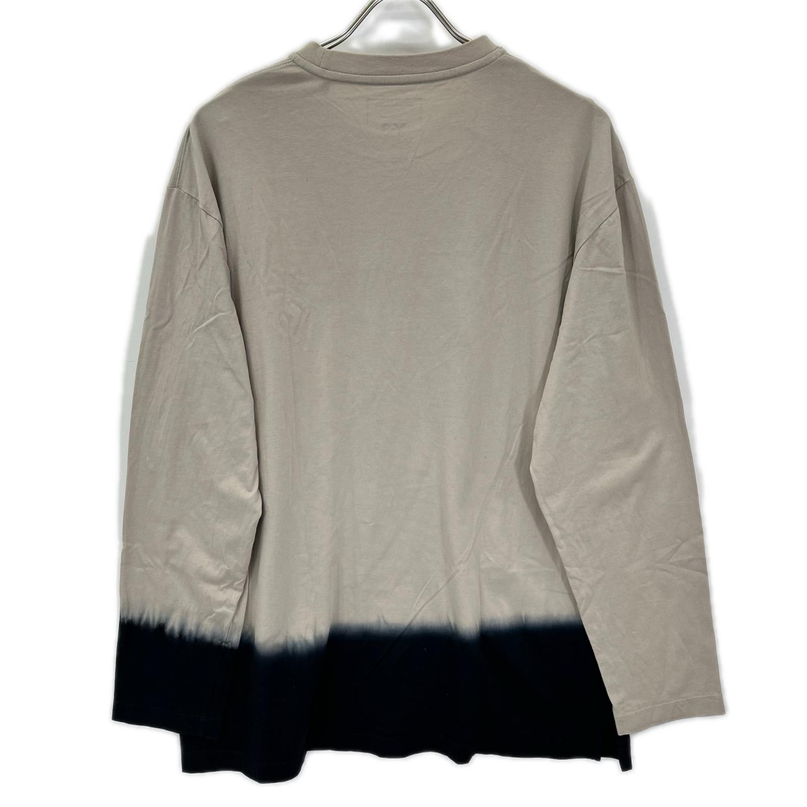 Y-3 ワイスリー 25年製 KQ9781 DIPPED LONG SLEEVE TEE トップス