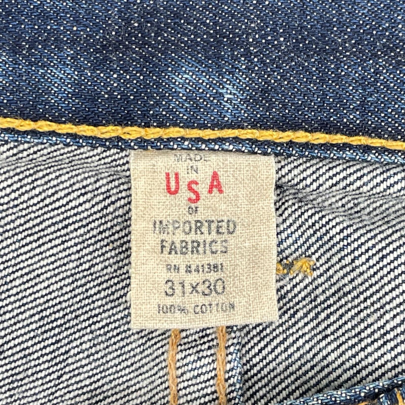 RRL ダブルアールエル MNRRDNMM4P00120 インディゴ スリムデニム ボトムス