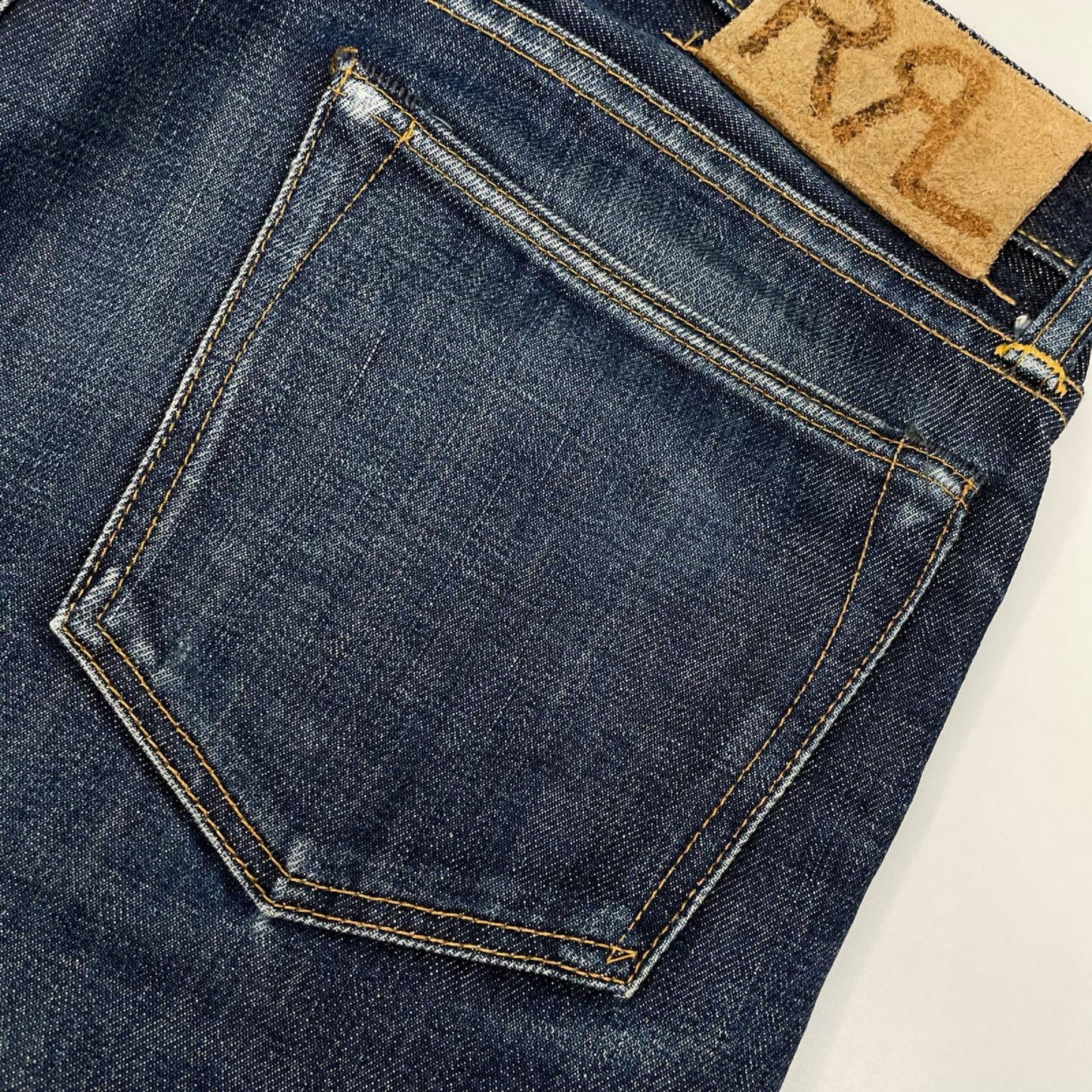 RRL ダブルアールエル MNRRDNMM4P00120 インディゴ スリムデニム ボトムス
