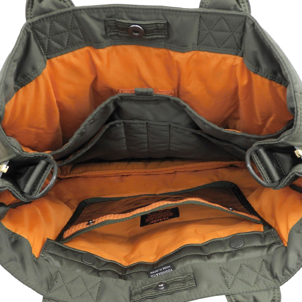 PORTER ポーター 美品 TANKER CARRYING TOTE BAG トートバッグ メンズ グリーン系 622-19839 トートバッグ