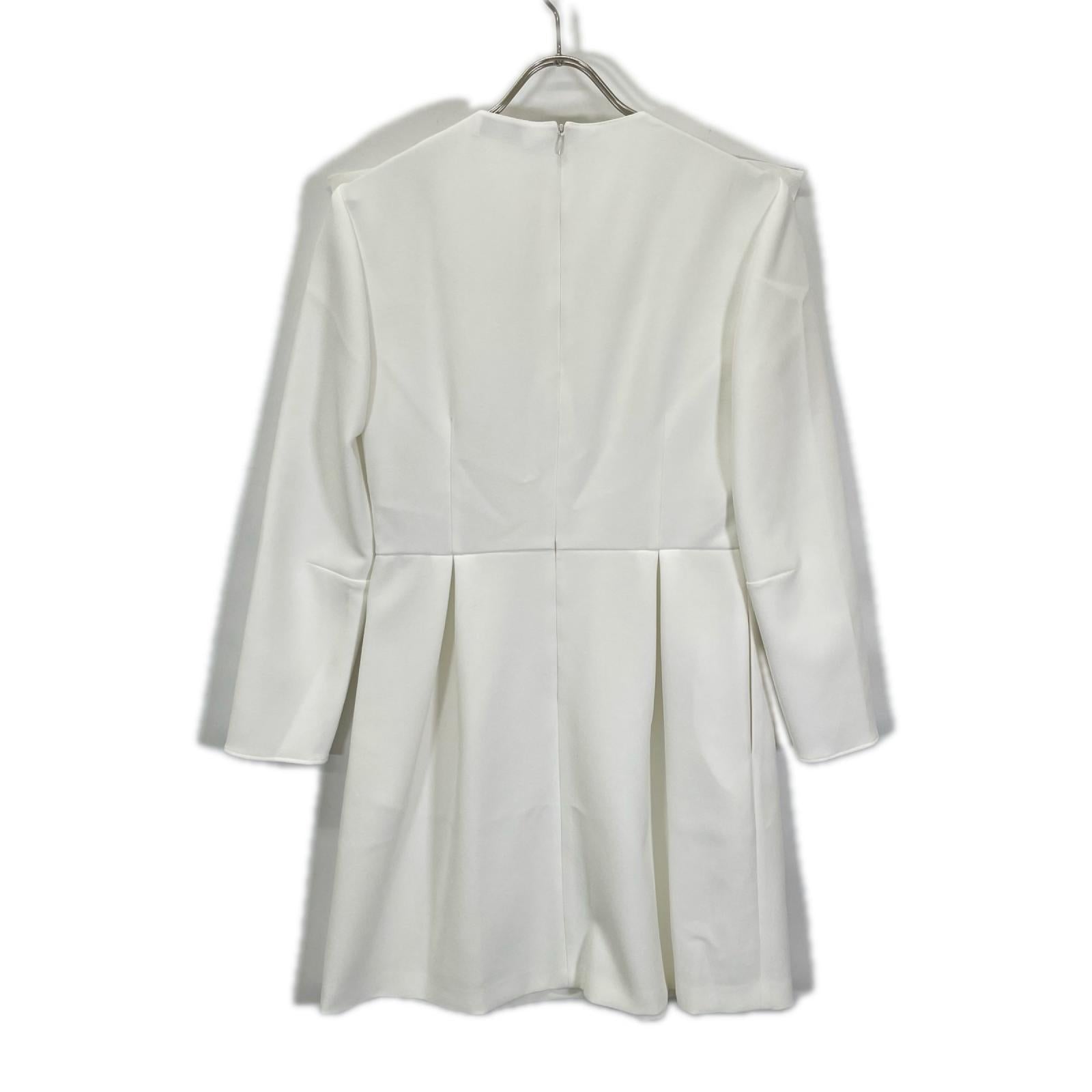 RED VALENTINO レッドヴァレンチノ ホワイト UR3VAS55 フリルデザイン ワンピース ワンピース