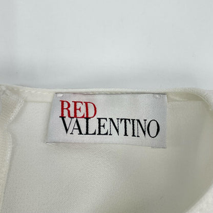 RED VALENTINO レッドヴァレンチノ ホワイト UR3VAS55 フリルデザイン ワンピース ワンピース