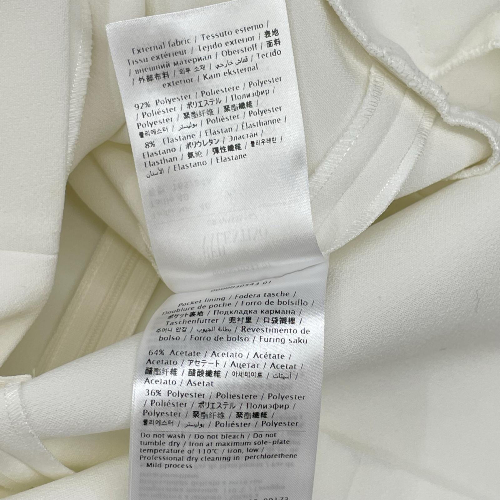 RED VALENTINO レッドヴァレンチノ ホワイト UR3VAS55 フリルデザイン ワンピース ワンピース