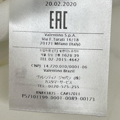 RED VALENTINO レッドヴァレンチノ ホワイト UR3VAS55 フリルデザイン ワンピース ワンピース