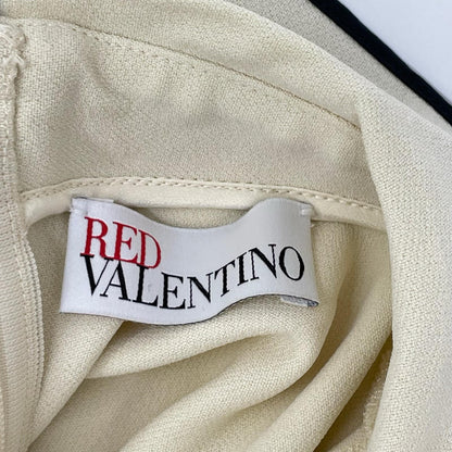 RED VALENTINO レッドヴァレンチノ アイボリー P56100244 リボン襟付きワンピース ワンピース