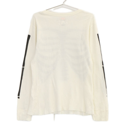 Hanes ヘインズ ×SUPREME ボーンズ サーマル クルーネック Tシャツ トップス