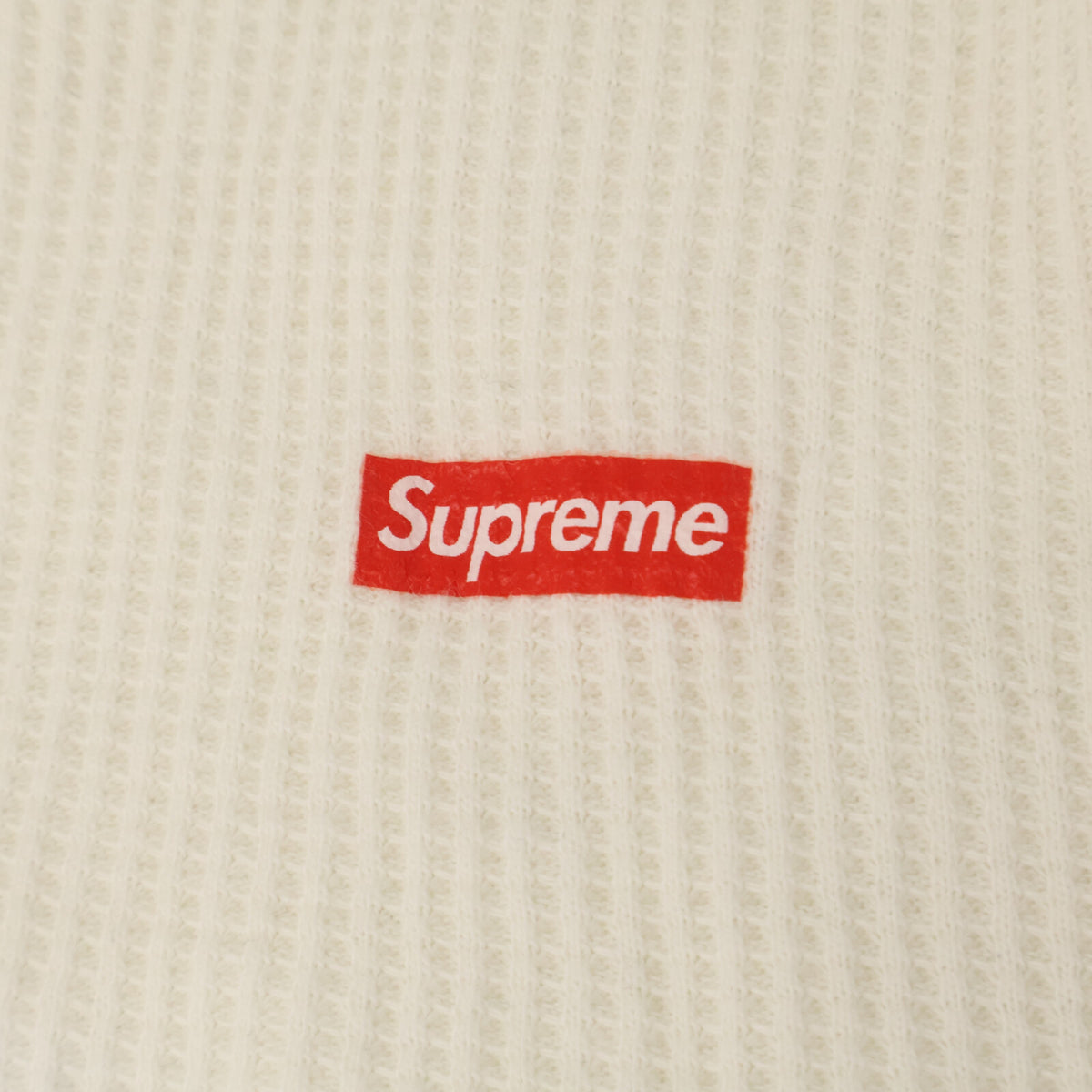 Hanes ヘインズ ×SUPREME ボーンズ サーマル クルーネック Tシャツ トップス