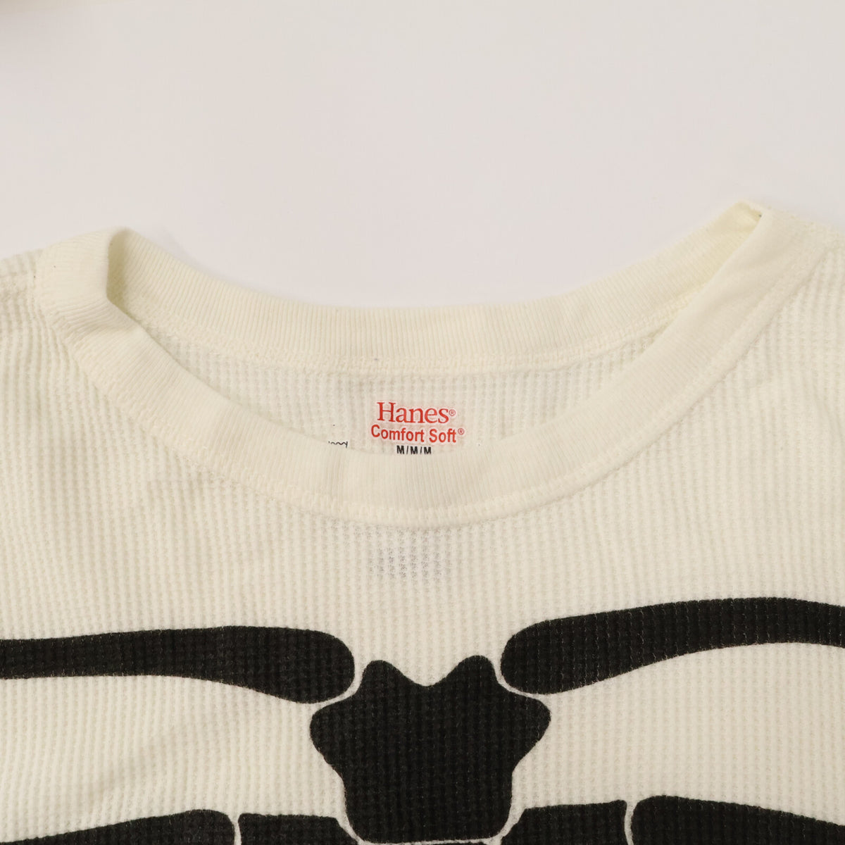 Hanes ヘインズ ×SUPREME ボーンズ サーマル クルーネック Tシャツ トップス