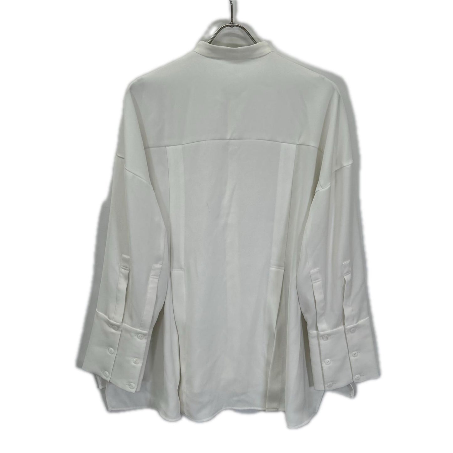 ENFOLD エンフォルド 25年 300IS230-2661 ホワイト SLIT SHIRT BLOUSE トップス