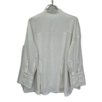ENFOLD エンフォルド 25年 300IS230-2661 ホワイト SLIT SHIRT BLOUSE トップス