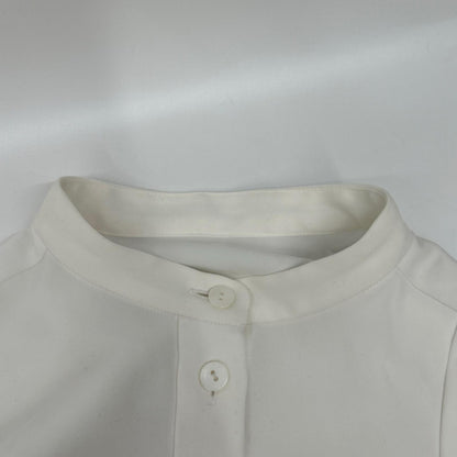 ENFOLD エンフォルド 25年 300IS230-2661 ホワイト SLIT SHIRT BLOUSE トップス