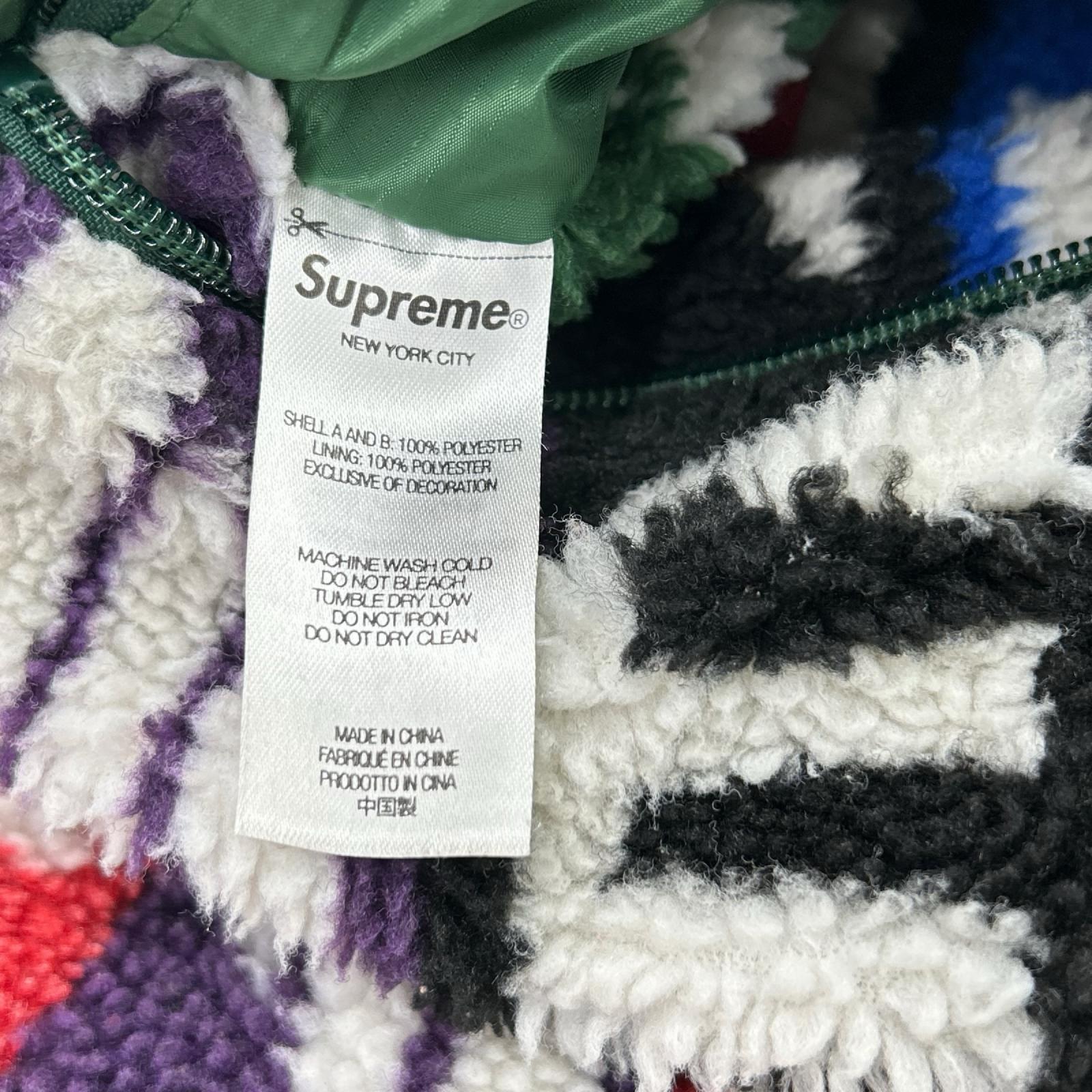 Supreme シュプリーム 22AW Geo Reversible WINDSTOPPER Fleece Jacket ジャケット