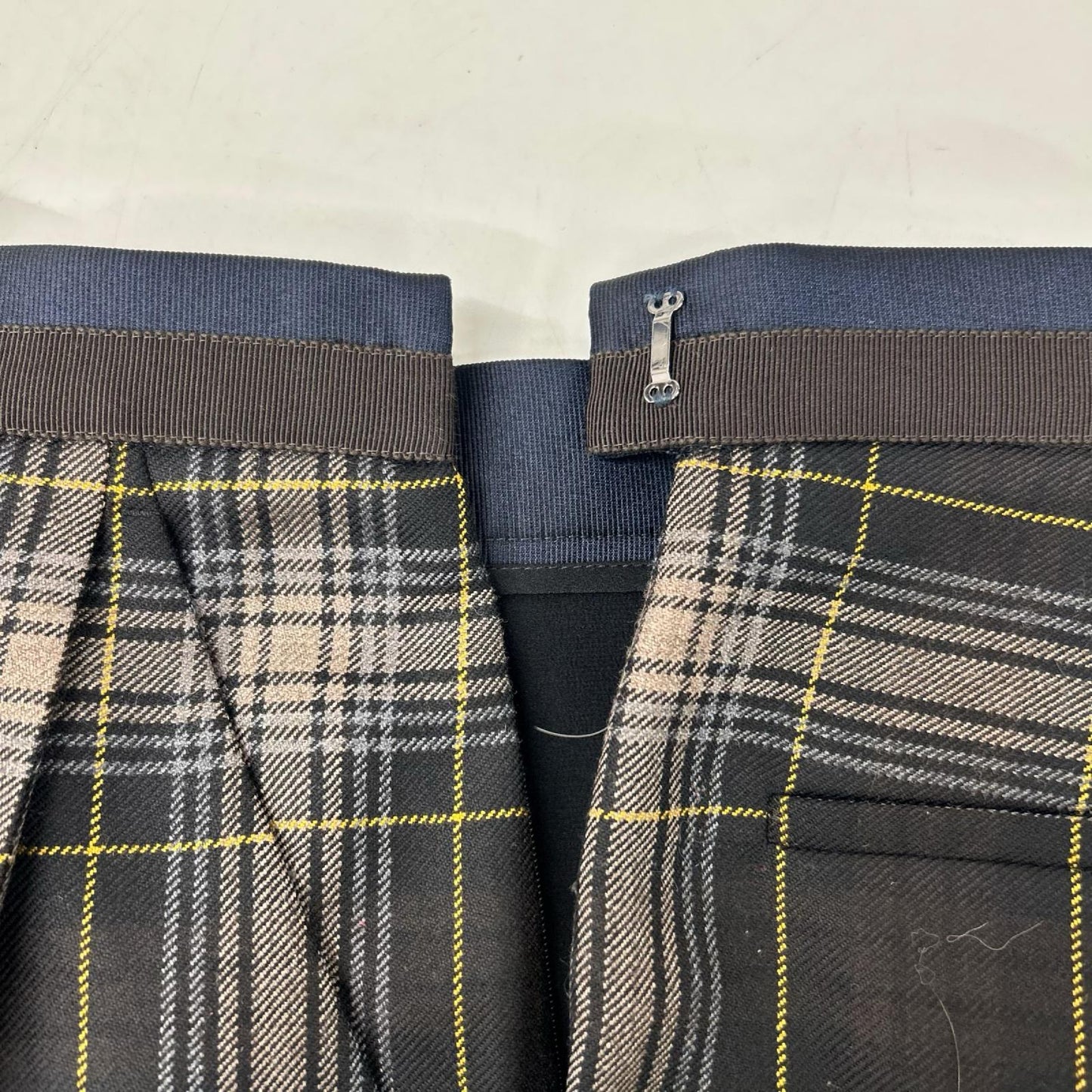 FENDI フェンディ 24年製 FR6611 チェック柄 キュロットパンツ ボトムス