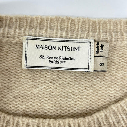 MAISON KITSUNE メゾンキツネ KMM-0667-B フォックスヘッド ニットセーター トップス