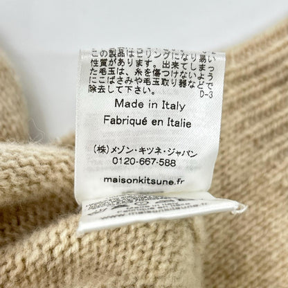 MAISON KITSUNE メゾンキツネ KMM-0667-B フォックスヘッド ニットセーター トップス