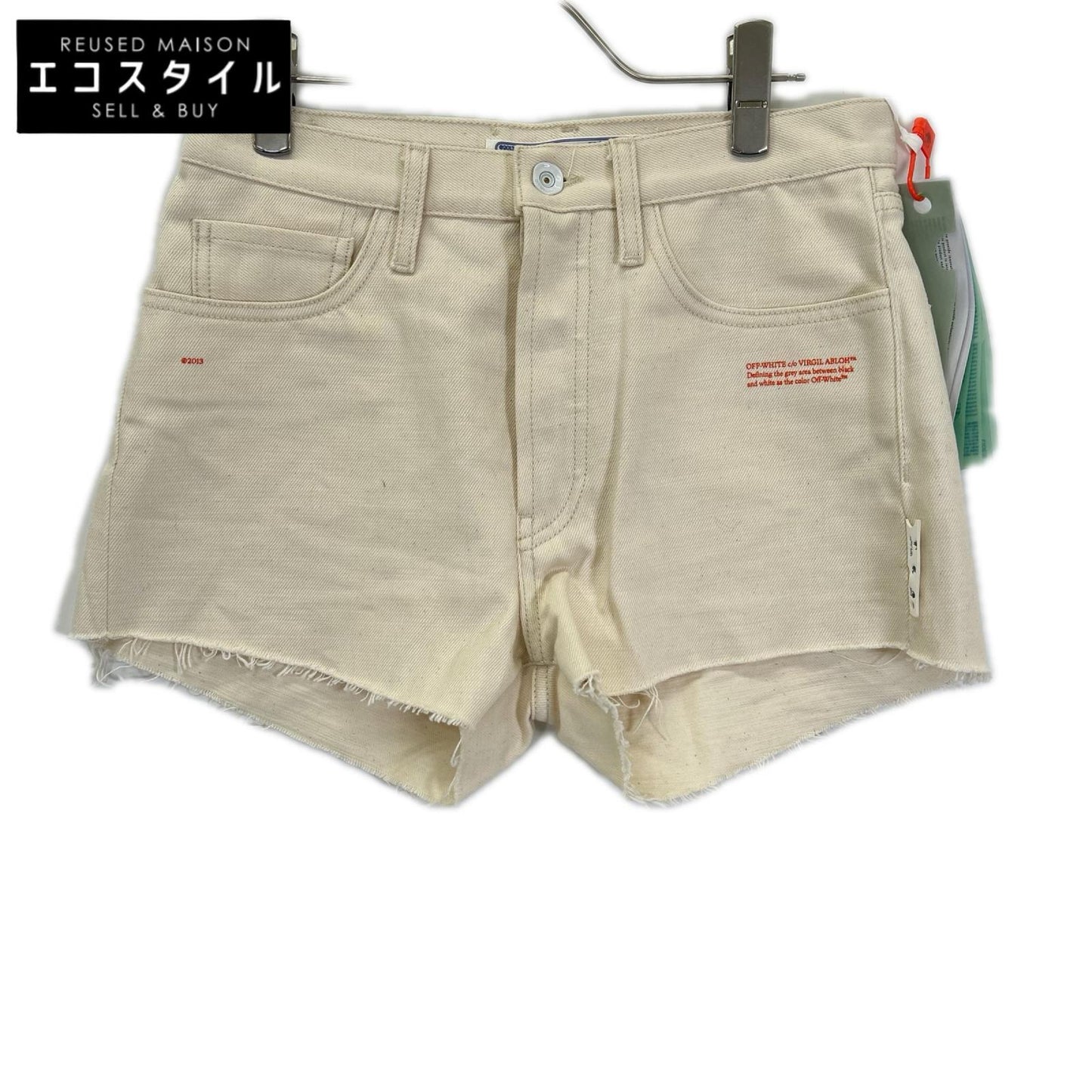 OFF-WHITE オフホワイト OWYC002F21DEN003 デニム ショートパンツ ボトムス
