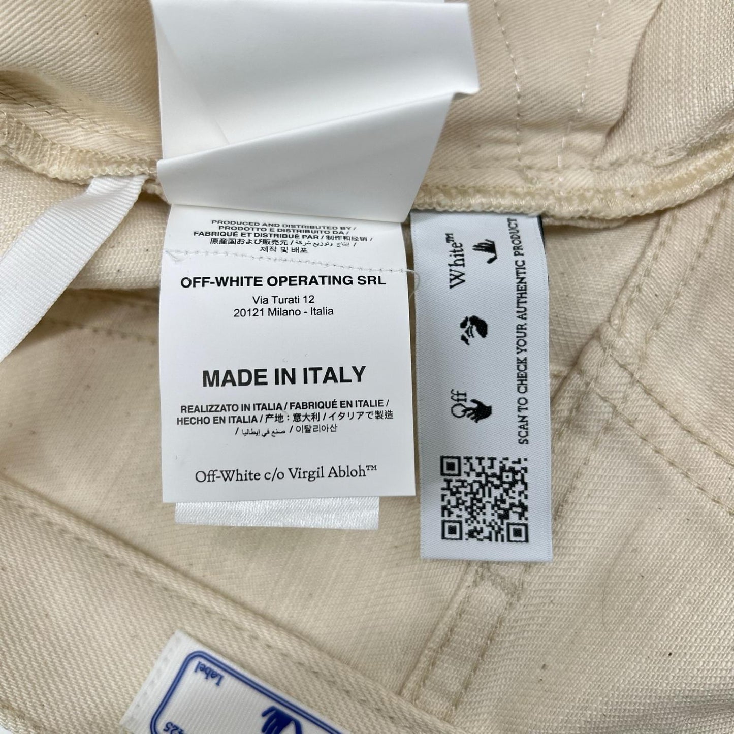 OFF-WHITE オフホワイト OWYC002F21DEN003 デニム ショートパンツ ボトムス