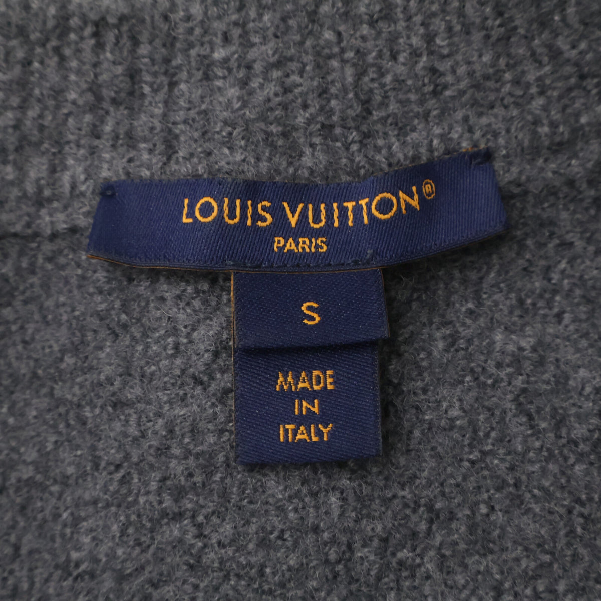 LOUIS VUITTON ルイヴィトン 【美品/国内正規/23年製】RW232W AMO FPKC17 コンパクト ニット クロップド カーディガン トップス