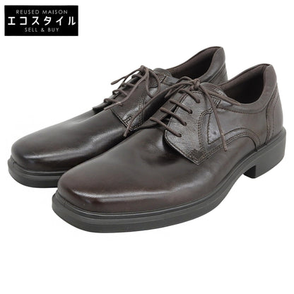 ECCO エコー 美品 ヘルシンキ 2 レザー プレーントゥ ダービーシューズ メンズ ブラウン 42 500164 シューズ