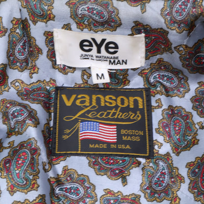 COMMEdesGARCONS JUNYA WATANABE コムデギャルソンジュンヤワタナベ VANSONバンソン別注 WF-J901 カウハイド ダブルライダースジャケット ジャケット