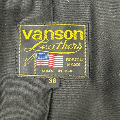 VANSON バンソン ENF シングルライダースジャケット ジャケット