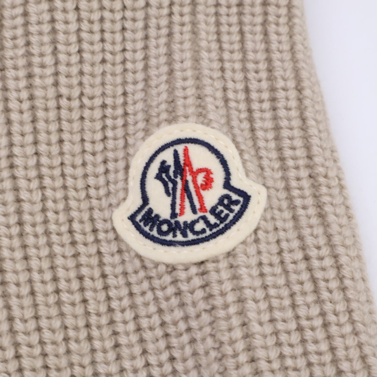 MONCLER モンクレール 【新品同様/25年製】L10939B00033 パデッド テディ＆ウール ジップアップ カーディガン/ダウン ジャケット