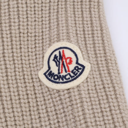 MONCLER モンクレール 【新品同様/25年製】L10939B00033 パデッド テディ＆ウール ジップアップ カーディガン/ダウン ジャケット