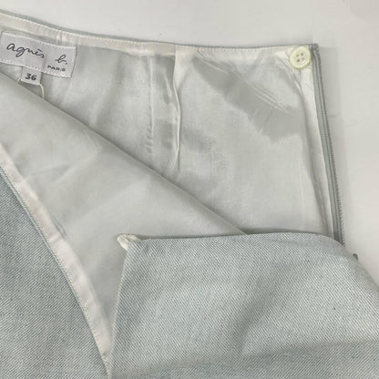 agnes b アニエスベー XH47 UT21 9511 UT21 リネン混 VESTE ジャケット セットアップ スーツ セットアップ