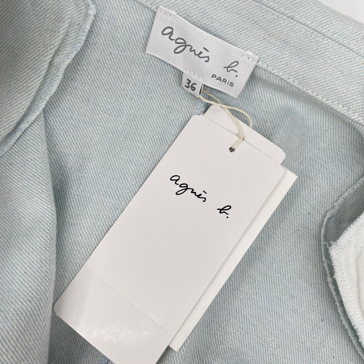 agnes b アニエスベー XH47 UT21 9511 UT21 リネン混 VESTE ジャケット セットアップ スーツ セットアップ