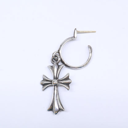Chrome hearts クロムハーツ SV925 x 14K タイニーCHクロス フープ ピアス