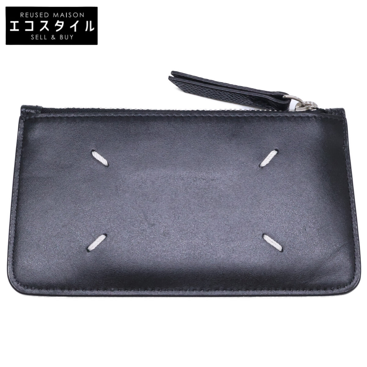Maison margiela メゾンマルジェラ 【美品】SA1VX0008P4745T8013 4ステッチ フラグメントケース コインケース