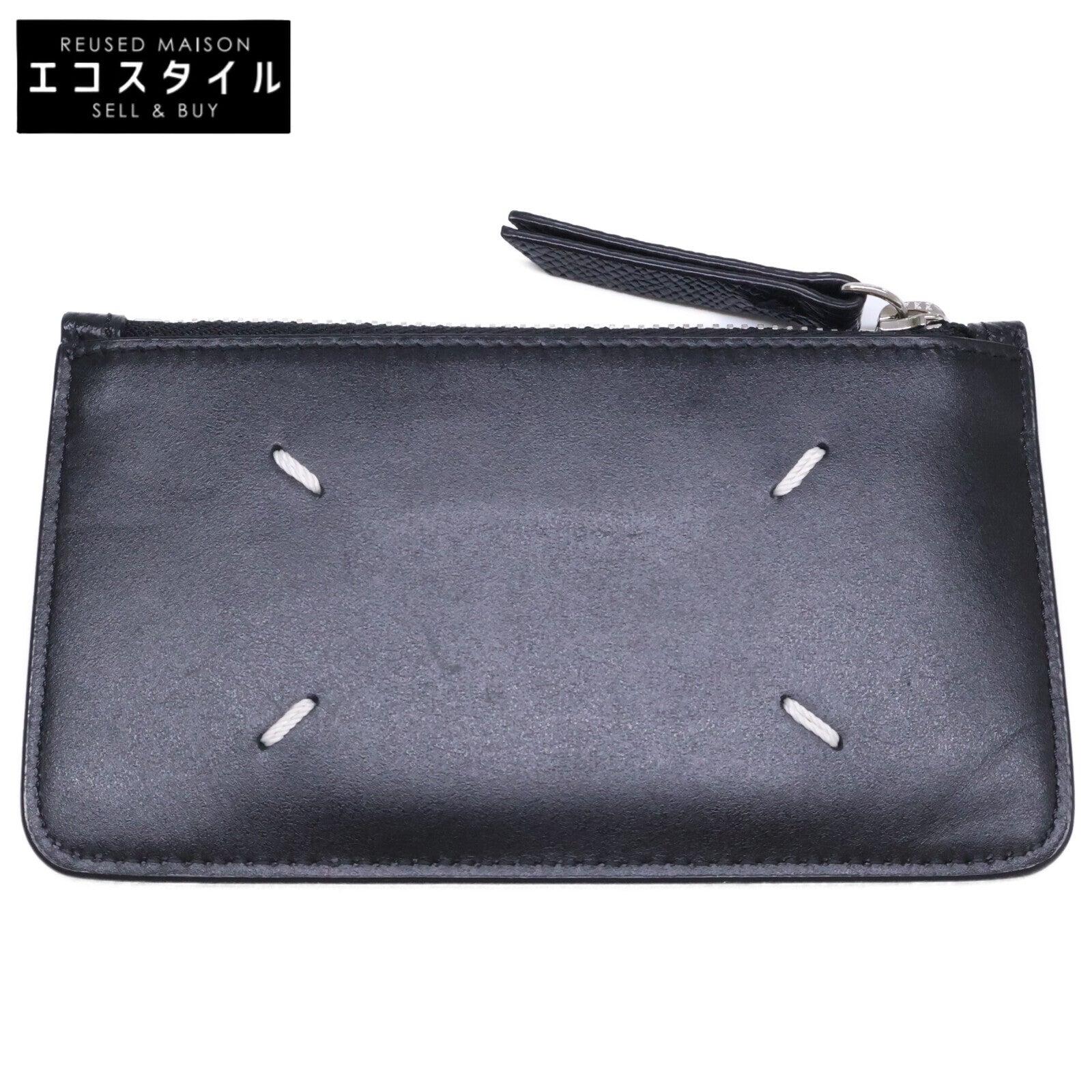 Maison margiela メゾンマルジェラ 【美品】SA1VX0008P4745T8013 4ステッチ フラグメントケース コインケース