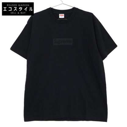 Supreme シュプリーム Tonal Box Logo Tee ブラック 半袖Tシャツ トップス
